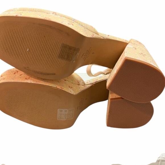 Oasis Society Oslo Floral Block Heel Shoes – Women’s US 9 – Ankle Strap - Picture 13 of 16